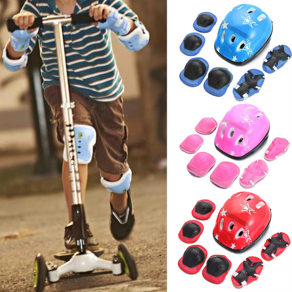 Ensemble d'équipement de protection de vélo pour enfants
