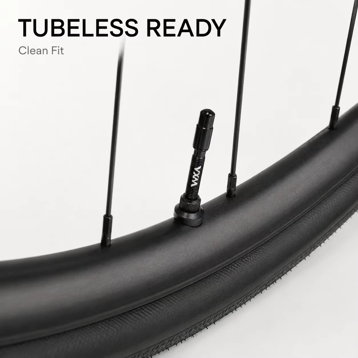 Valves tubeless VXM 45 65 85 mm en alliage d'aluminium