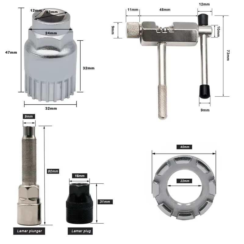 Kits d'outils de réparation de vélo