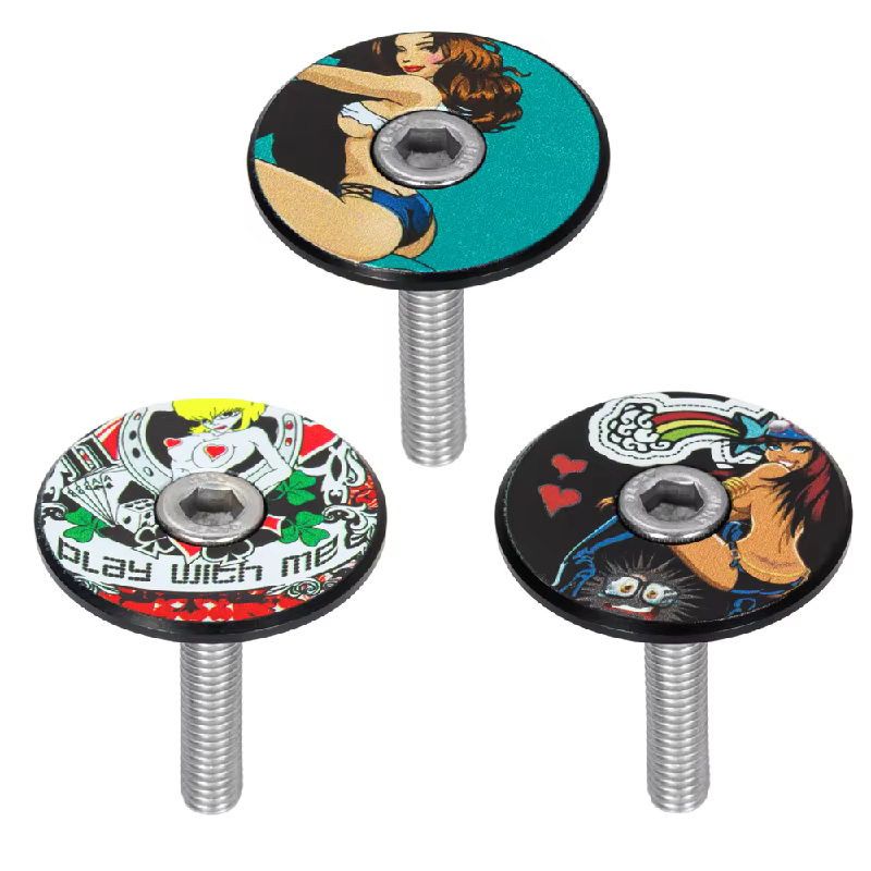 Capuchon supérieur de casque de vélo 1-1/8 pouces