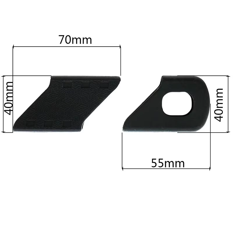 ENLEE-Juste de protection universelle pour manivelle de vélo de montagne, ensemble d'accessoires de vélo VTT, 4 pièces/1 ensemble