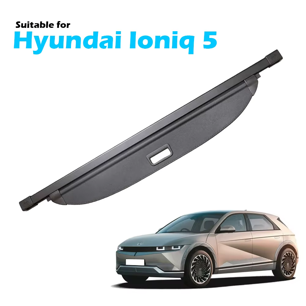 BEVO pour Hyundai Ioniq 5 2021-2026 – Cache-coffre rétractable, écran de confidentialité et de sécurité pour coffre arrière, accessoires