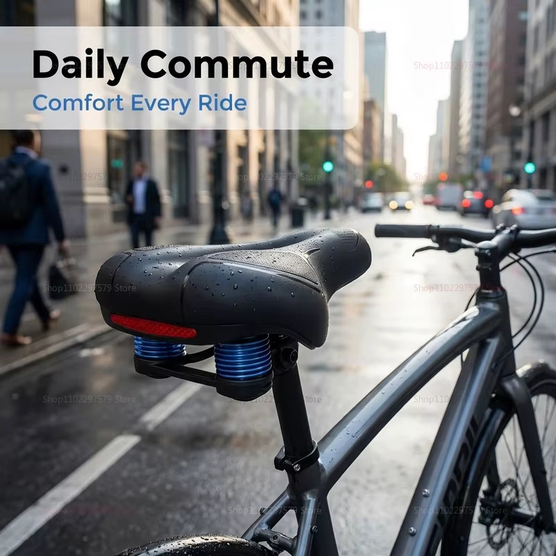 Selle de vélo de montagne robuste et confortable