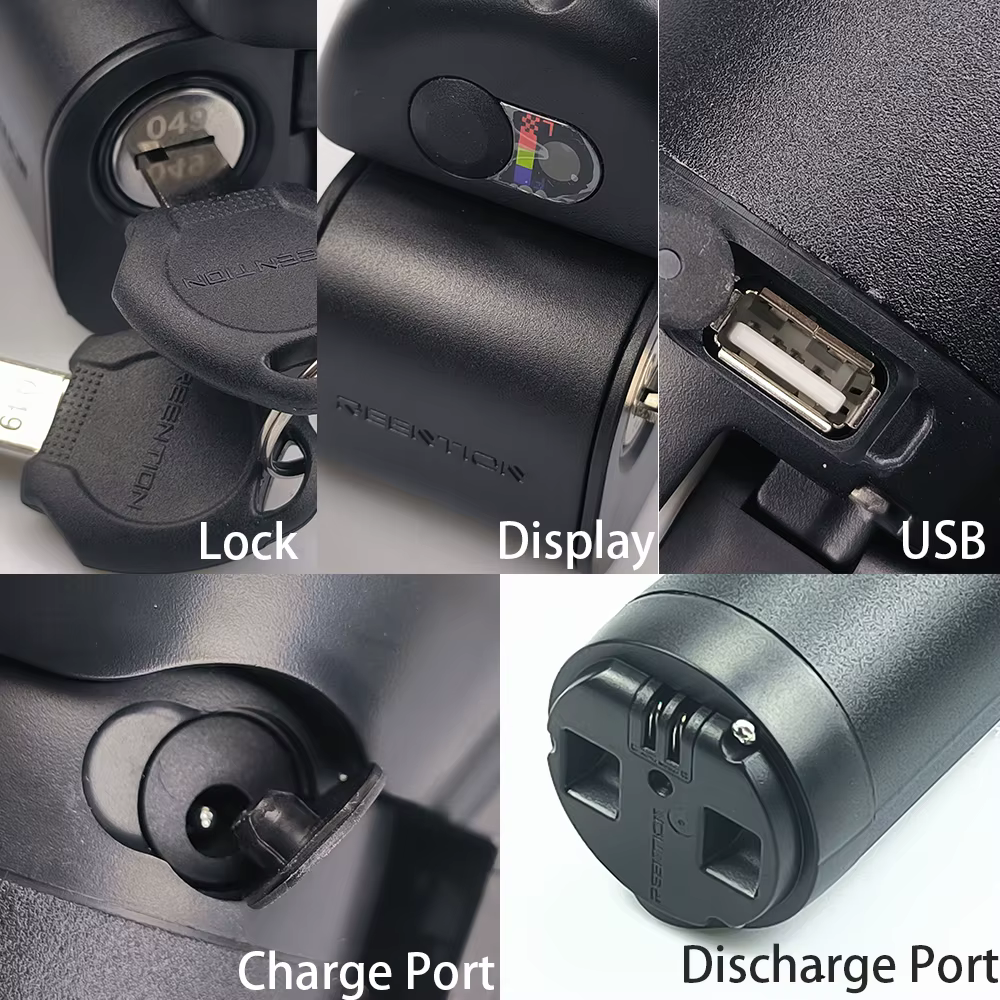 Batterie de bouteille d'eau 24V 36V 7Ah 8.7Ah 10.5Ah 250W 350W Ride1Up Roadster Apollo Phaze