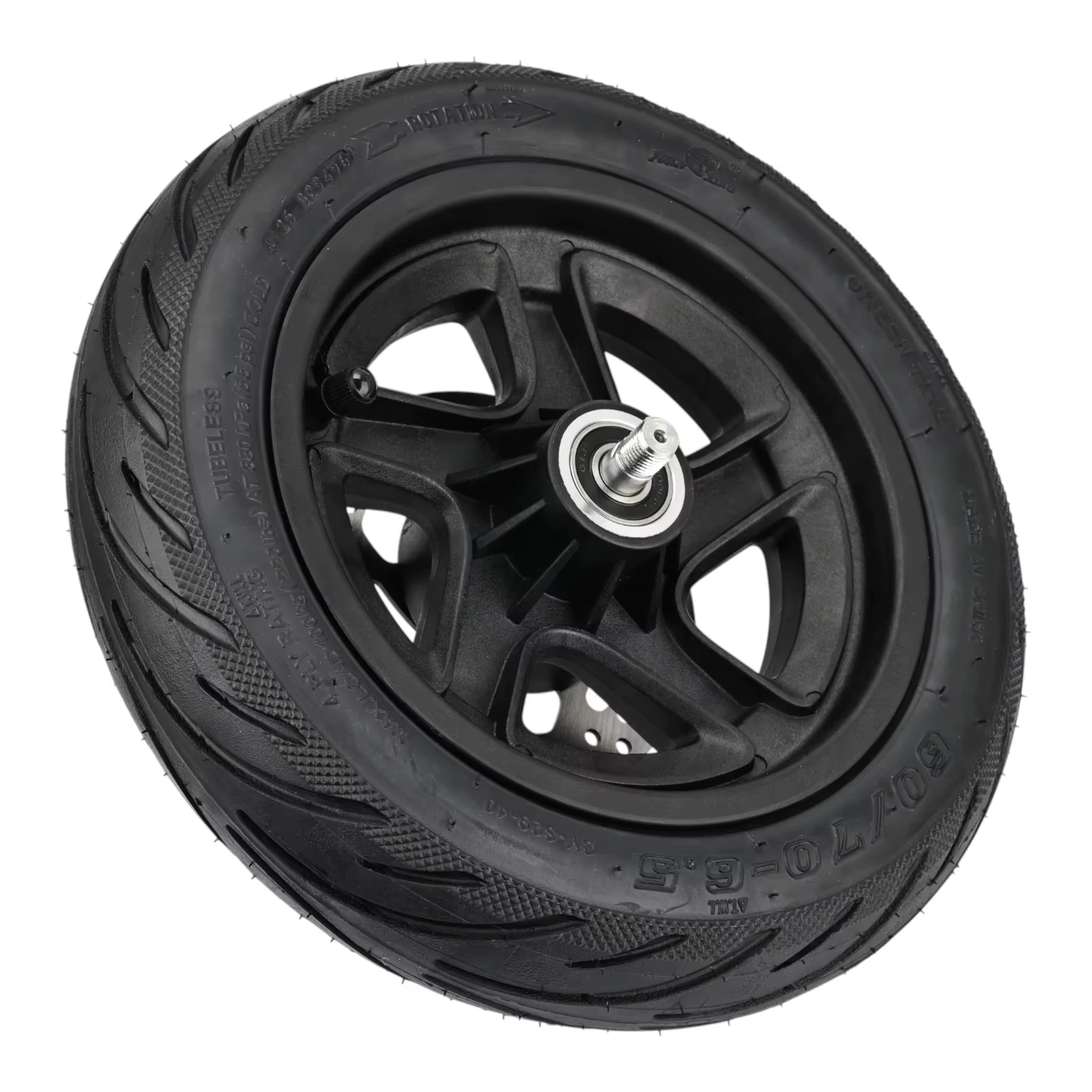 Ensemble de roue avant d'origine pour Scooter électrique Ninebot F2 F2pro F2plus 10 pouces 10*2.5