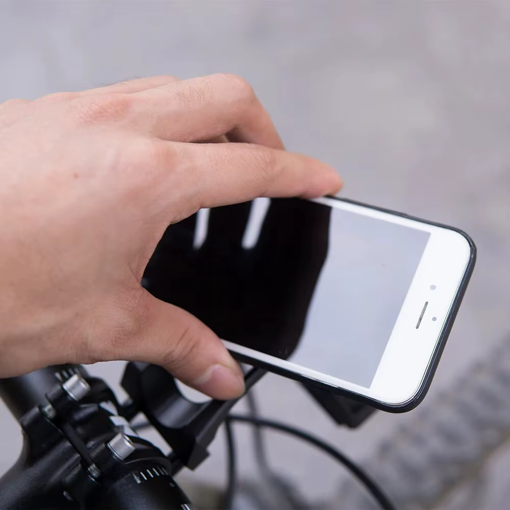 Support de siège de téléphone arc-en-ciel pour ordinateur de vélo de route VTT