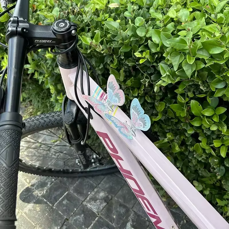 Accessoires de vélo, autocollants papillon volant