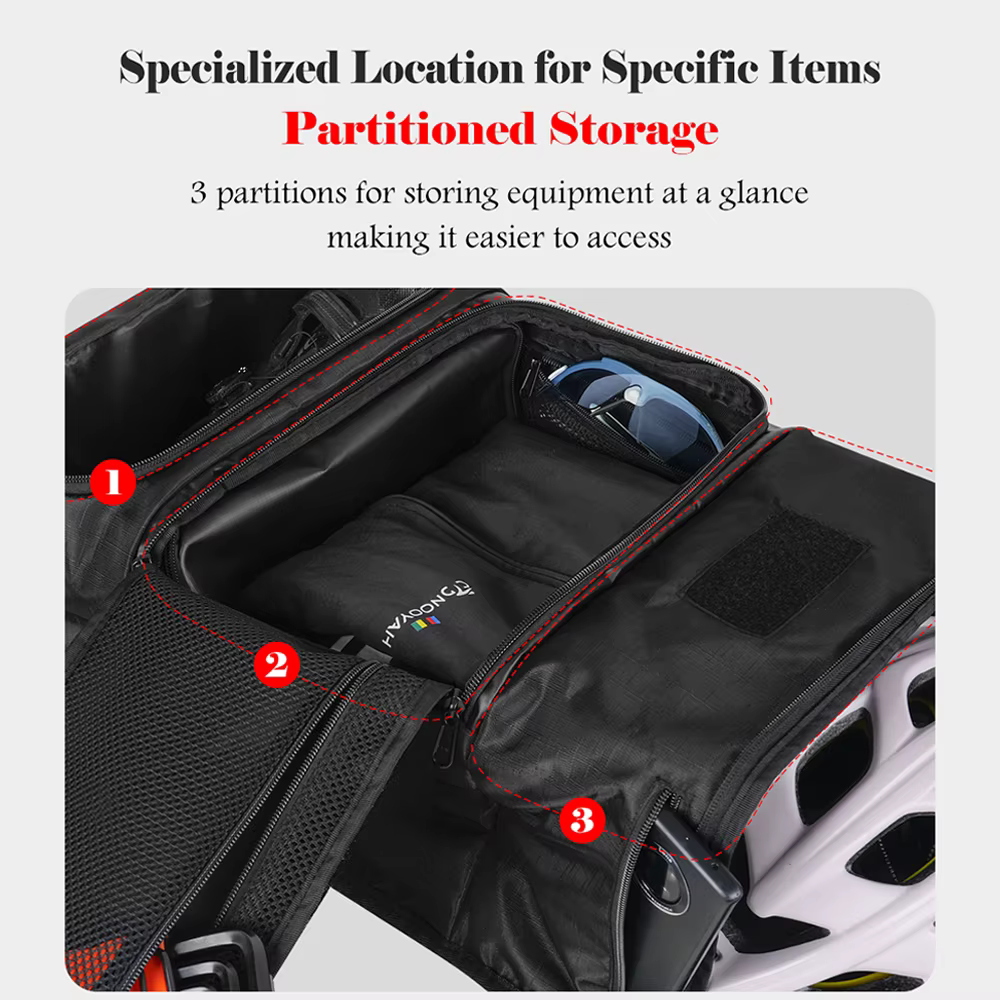 NOOYAH Sac à Dos pour Triathlon et Cyclisme – Grande Capacité