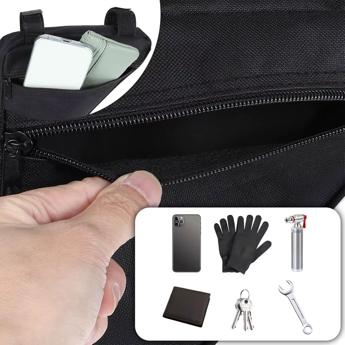 Pack d'outils triangulaires pour faisceau avant de vélo
