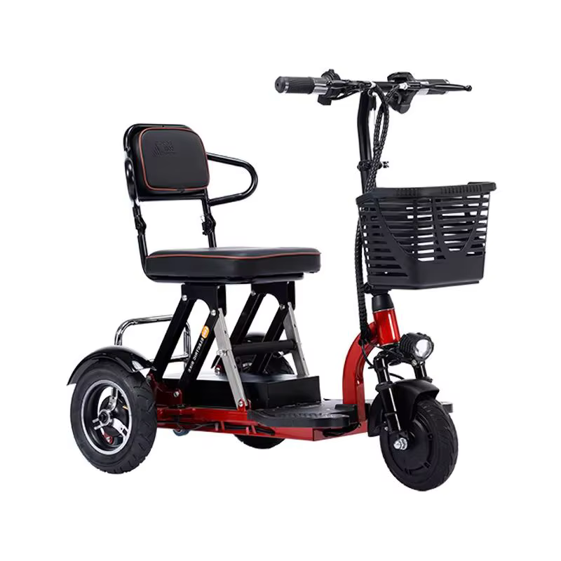 Tricycle électrique pliable pour adultes