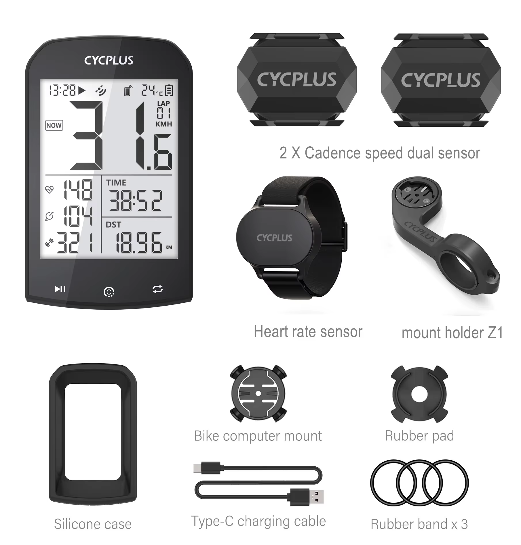 CYCPLUS M1 accessoires de vélo GPS ordinateur