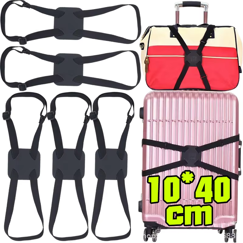 Sangle de bagage élastique robuste réglable avec boucle