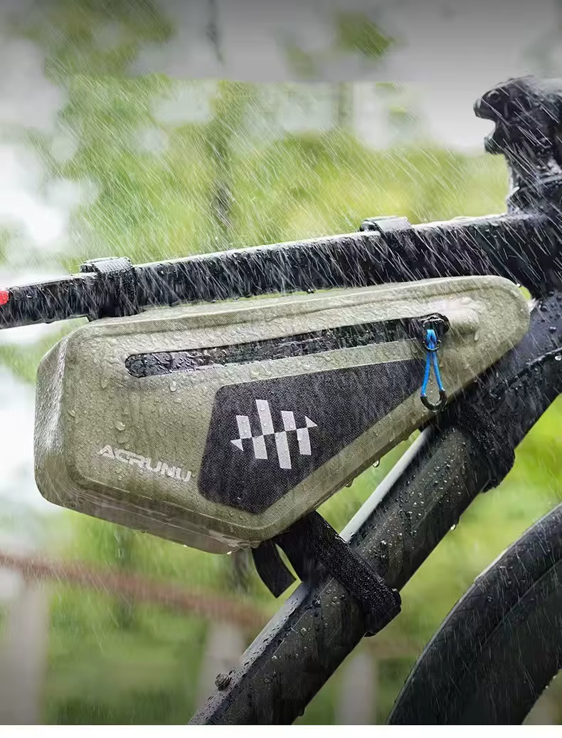 Sac triangulaire de vélo Portable de grande capacité, sac de cyclisme étanche à la pluie, sacs de Tube de cadre avant de vélo de route vtt, accessoires