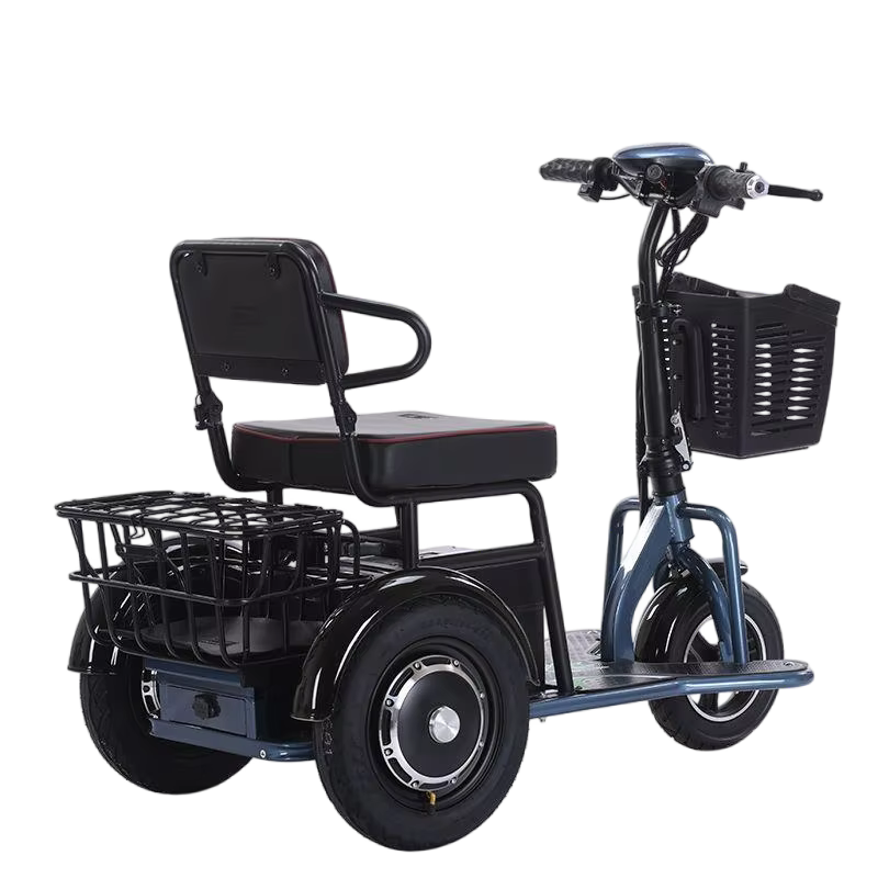 Tricycle électrique pré-assemblé pour femme familiale