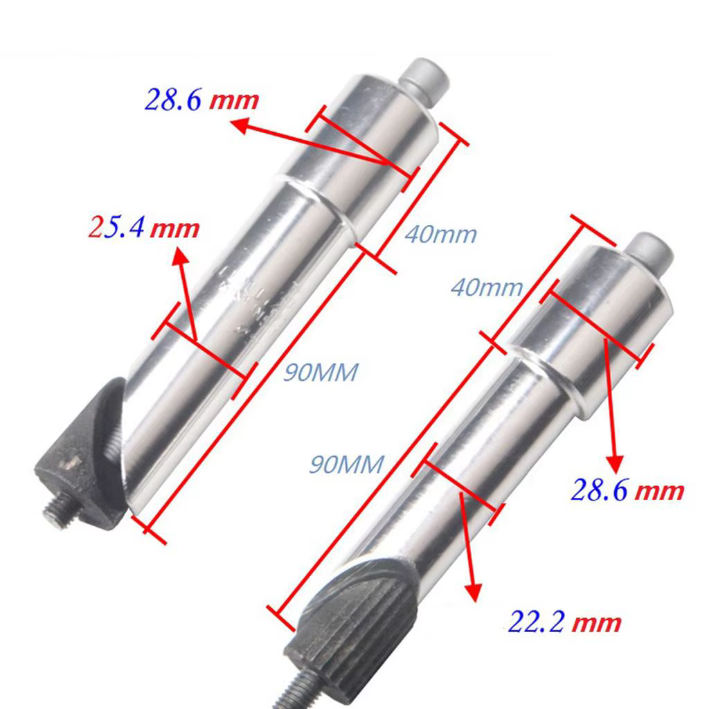 Adaptateur de tige d'adaptateur de plume de vélo Riser 22
