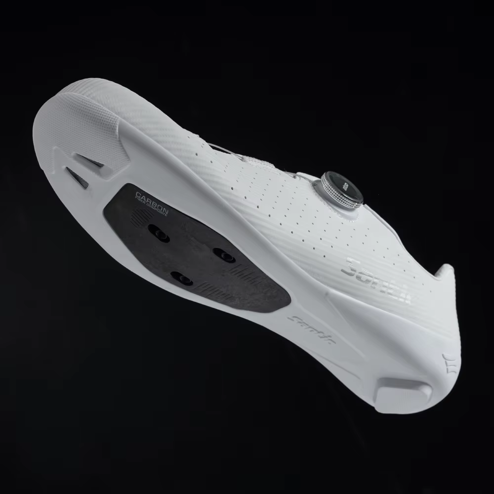 Santic chaussures de cyclisme en Fiber de carbone vêtements de plein air résistant baskets d'équitation sur route unisexe hommes femmes réglable Pro course chaussure de vélo