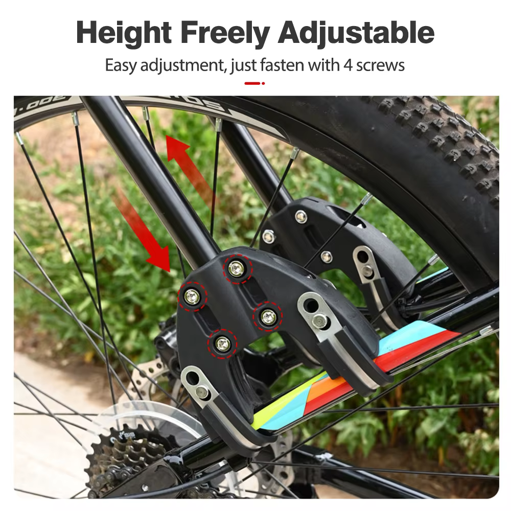 Porte-bagages arrière pour vélo