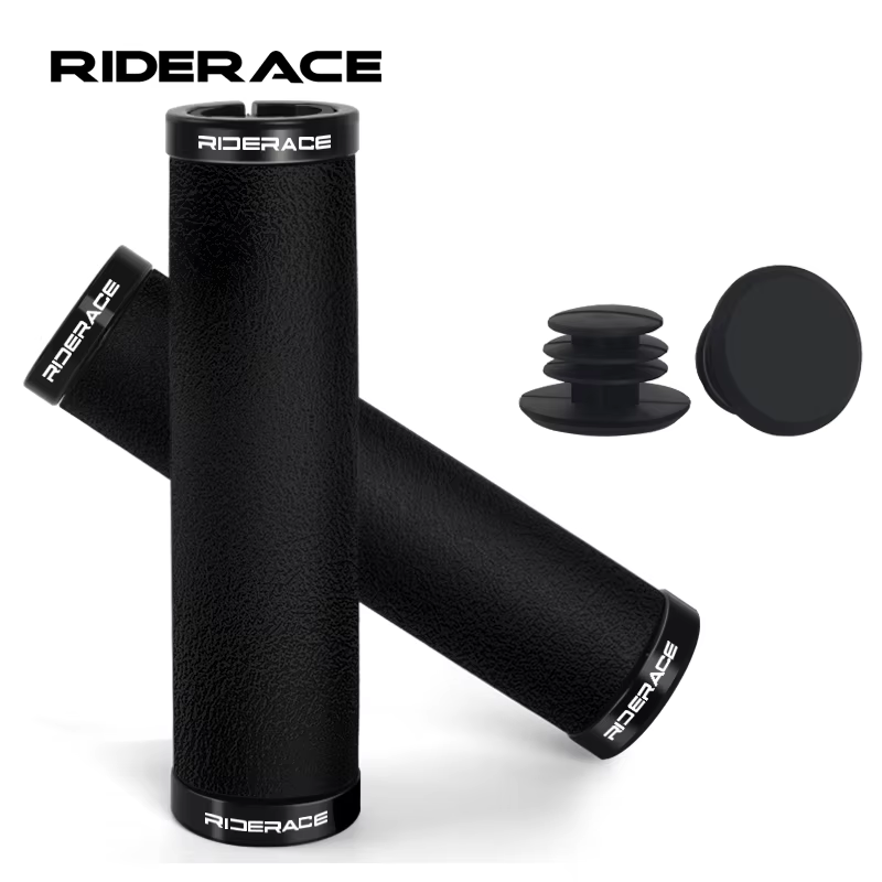 Poignées de vélo manchettes vtt housse de guidon de VTT en caoutchouc ergonomique confortable doux anti-dérapant