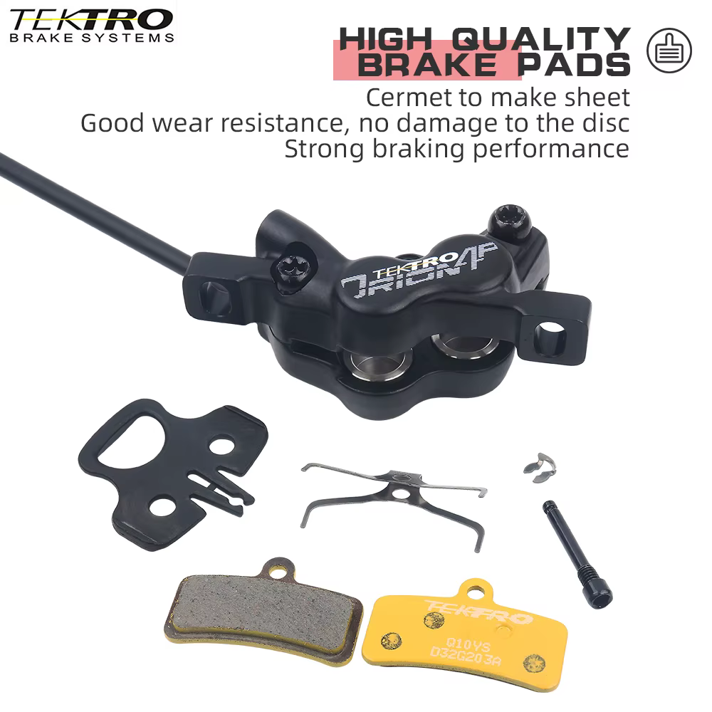 Tektro HD-M745 VTT frein à disque hydraulique 4 pistons câble interne quatre