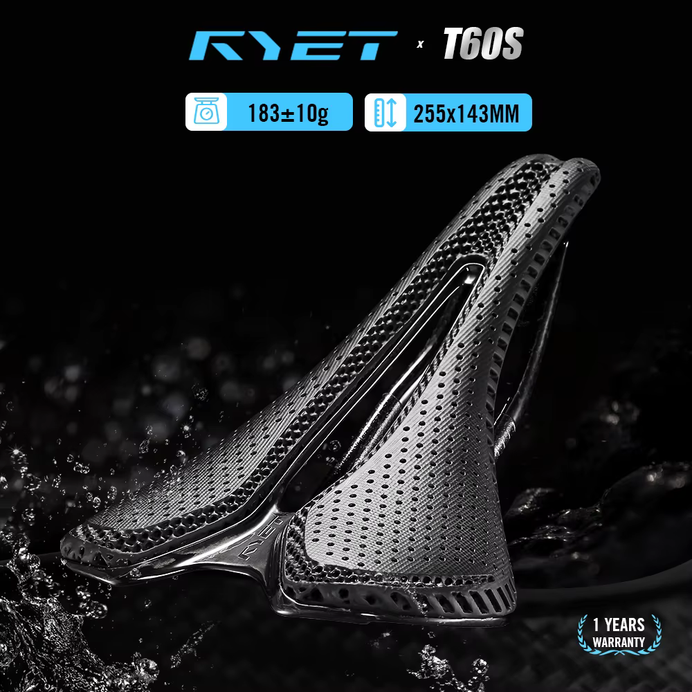 RYET – selle de vélo légère imprimée en 3D
