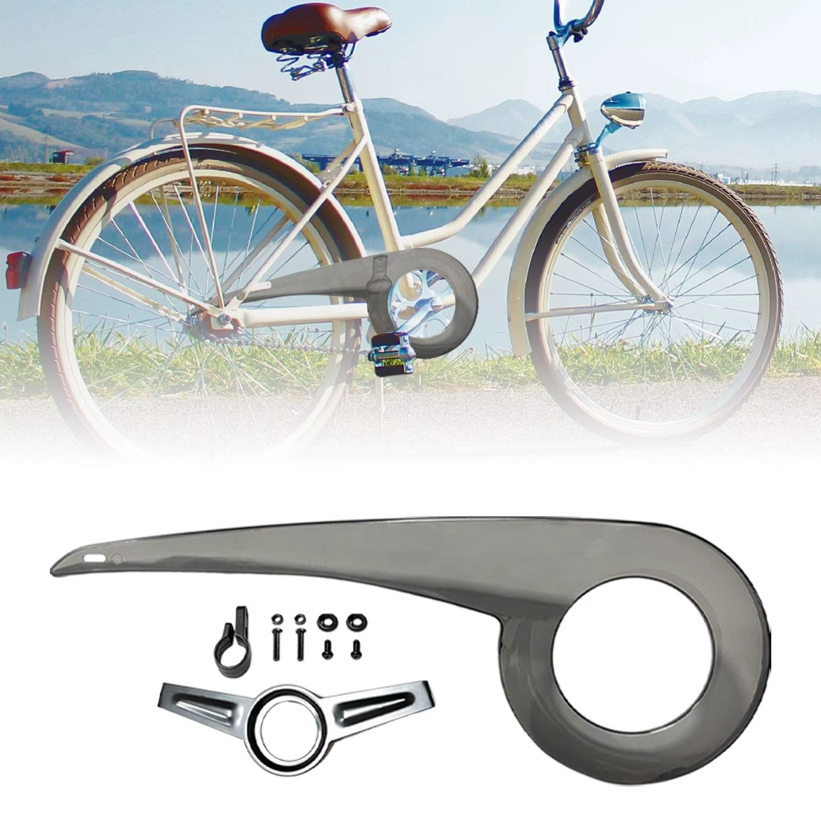 Garde-chaîne de vélo léger
