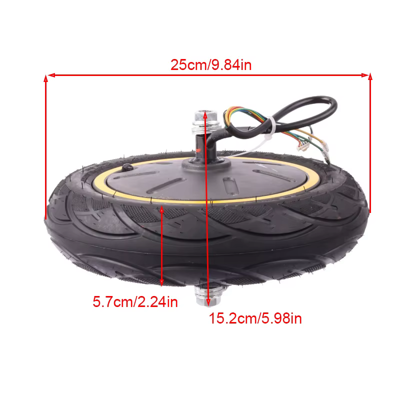 Moteur de roue arrière 350W pour trottinette électrique Ninebot Max G30