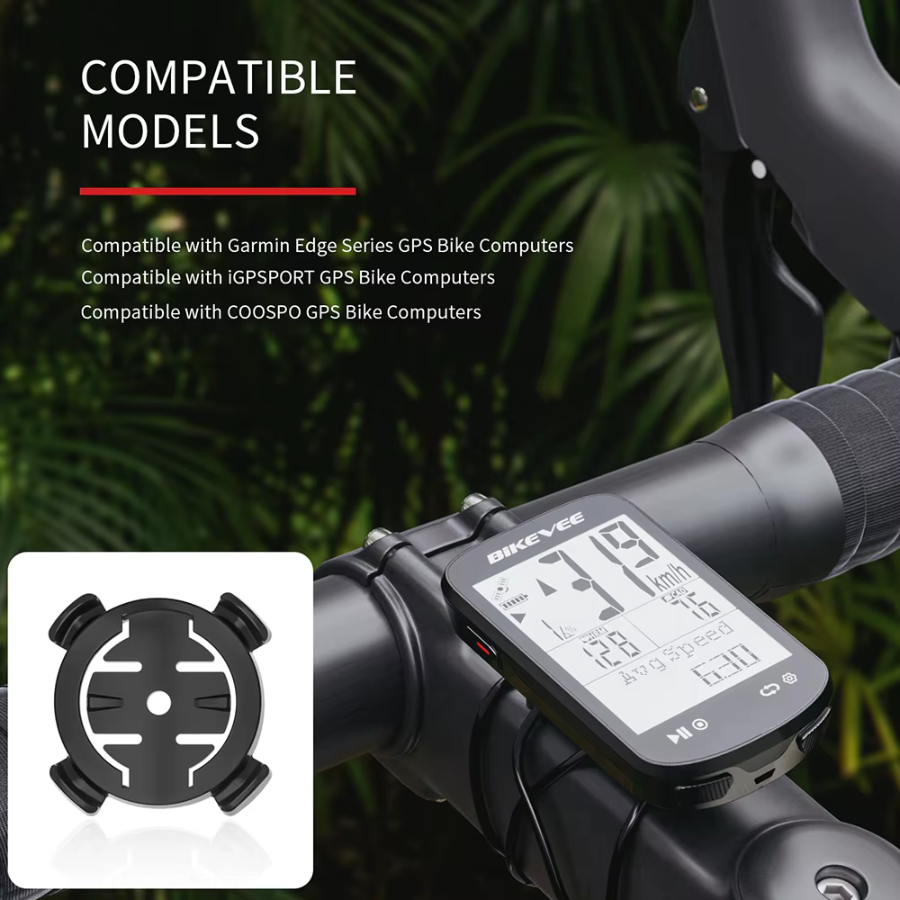 Le plus récent GPS sans fil vélo ordinateur compteur de vitesse odomètre support adaptateur Base pour GARMIN XOSS IGPSPORT Magene Coospo CYCLAMI