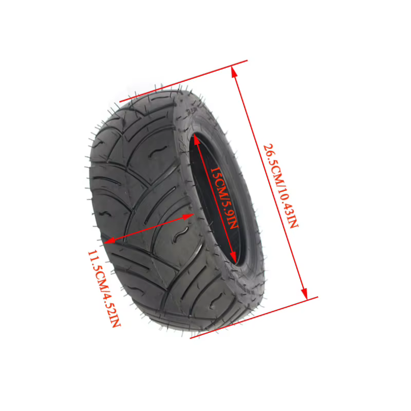 Ensemble de pneus tubeless 13x5.00-6 conçus pour les roues de VTT