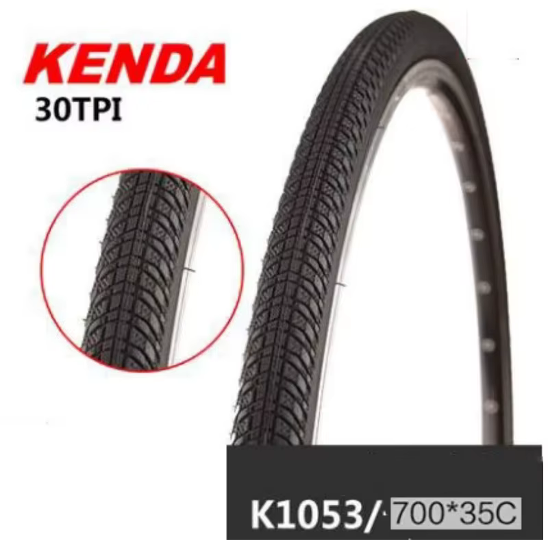 Pneu de vélo de route KENDA 700C, pneu de vélo de gravier 700*28C 32C 35C 38C