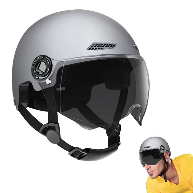 Casque de moto Style Jet casques de vélo pour hommes femmes adulte