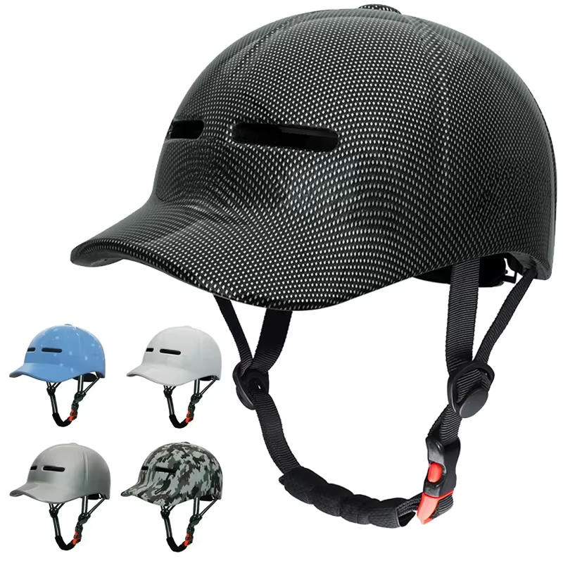 Casque de vélo ventilé de style moto – Certification pour vélos électriques