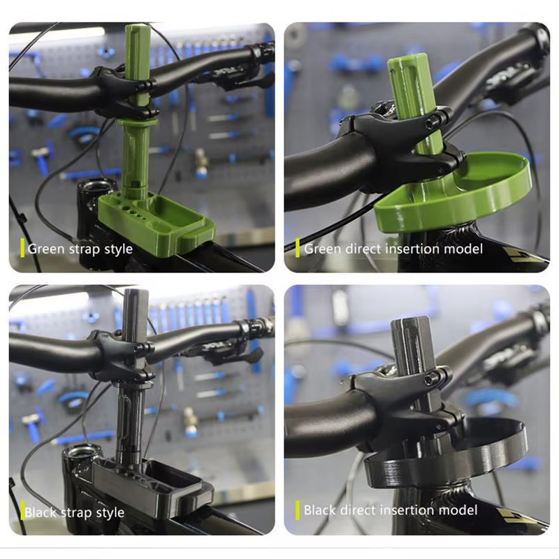 Tige de direction virtuelle de 1 1/8 pouce pour vélo de route et de gravier