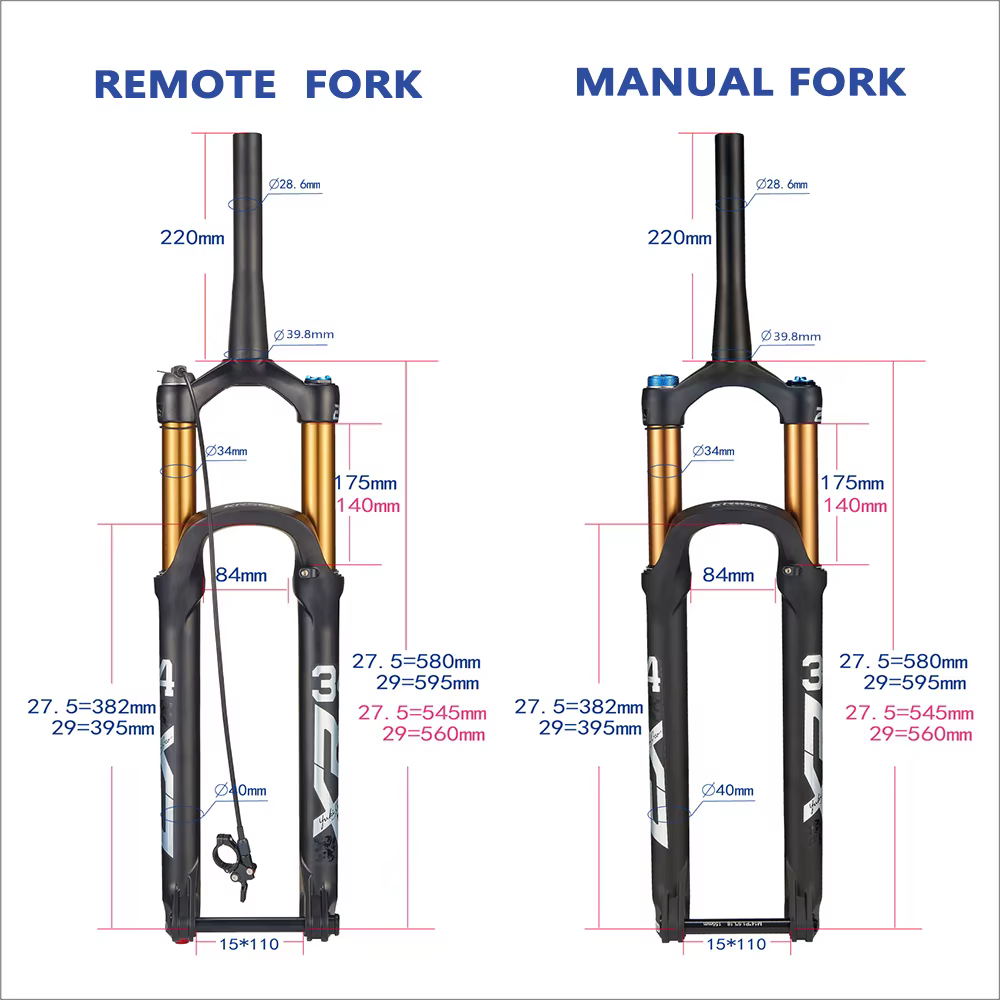 Fourche de VTT Boost XR34