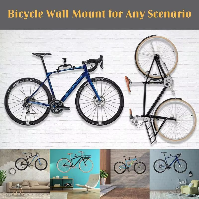 Support mural pour vélo