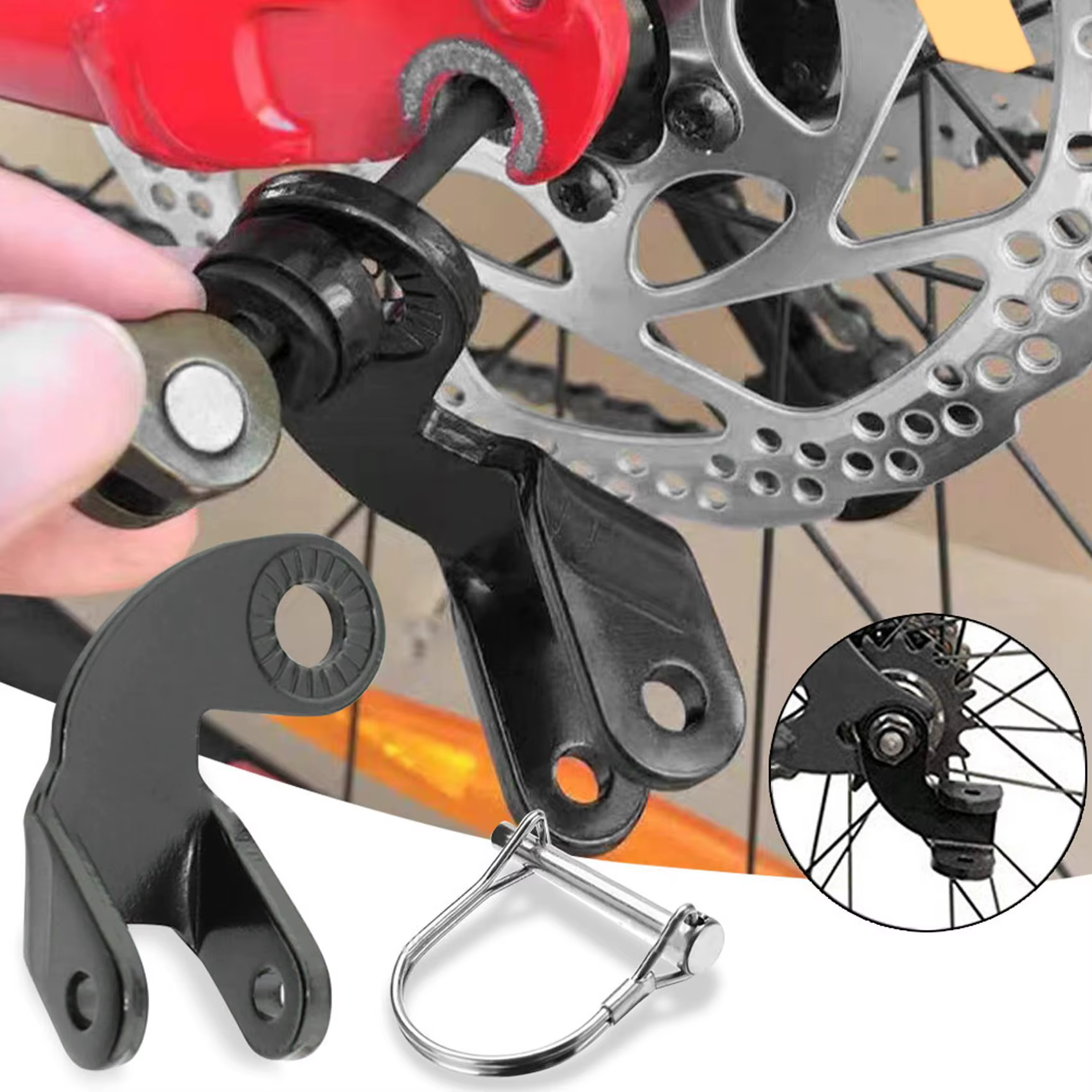 Connecteur de remplacement pour remorque de vélo Burley
