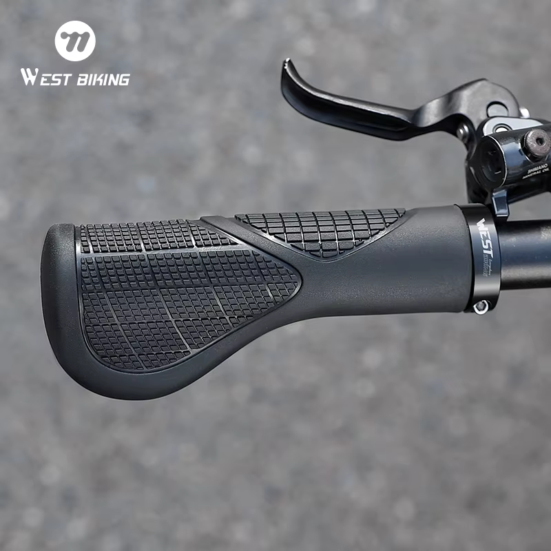WEST BIKING Poignées de vélo ergonomiques antidérapantes et absorbant les chocs