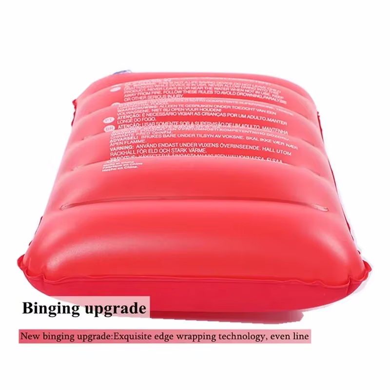 Coussins gonflables à air pour le camping en extérieur, oreillers de voyage pliables carrés, grands coussins de soutien dorsal pour avion