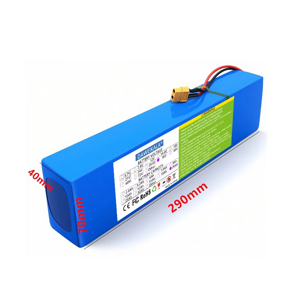 36V 10S3P batterie e-scooter pack 18650
