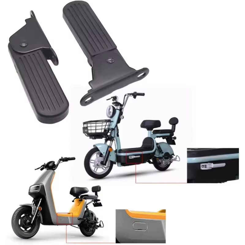 1 paire de pédales avant pliables pour vélo électrique