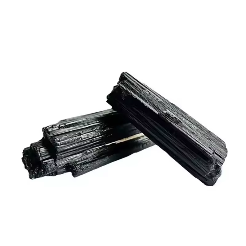 Tourmaline minérale de grande taille, pierre brute de Tourmaline noire brute naturelle pour la décoration, 1 pièce
