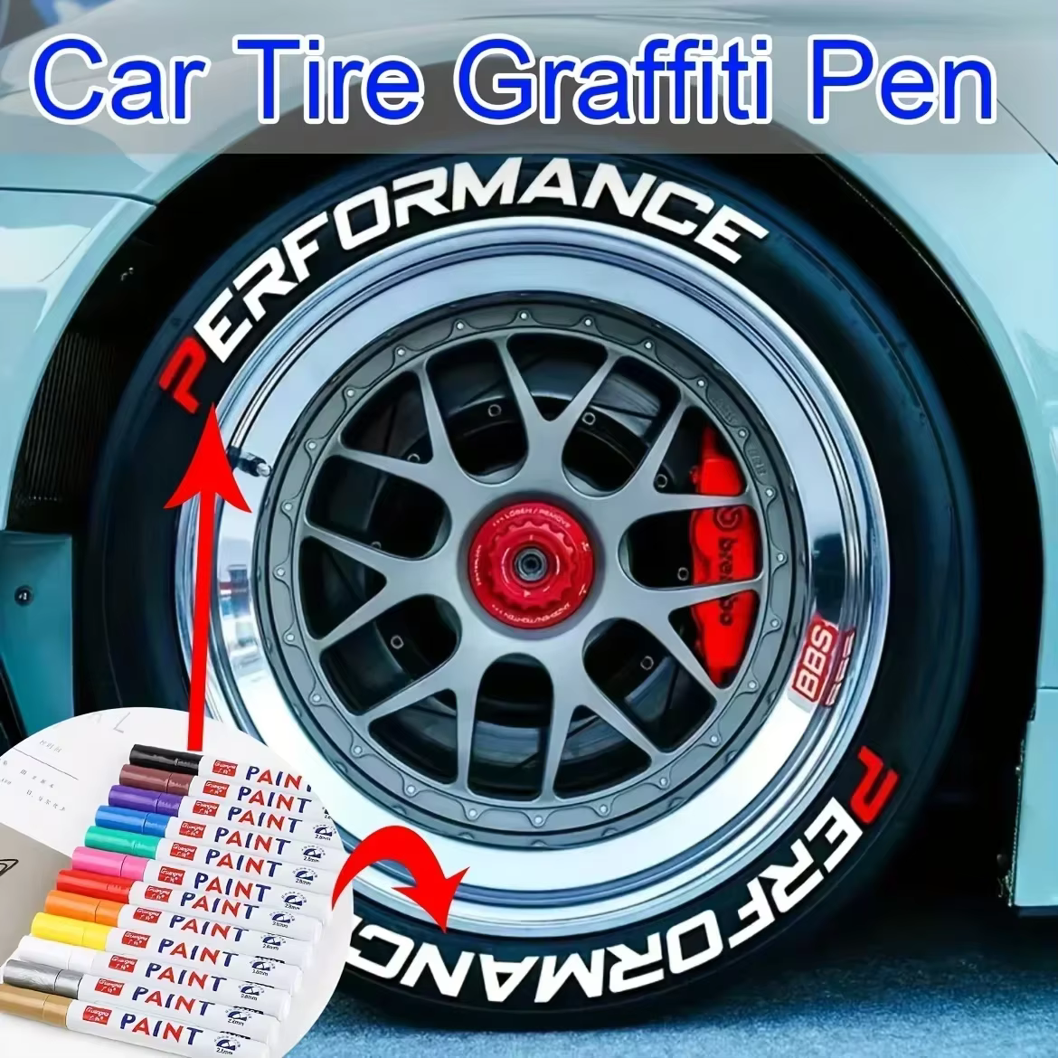 Stylo de peinture de voiture étanche