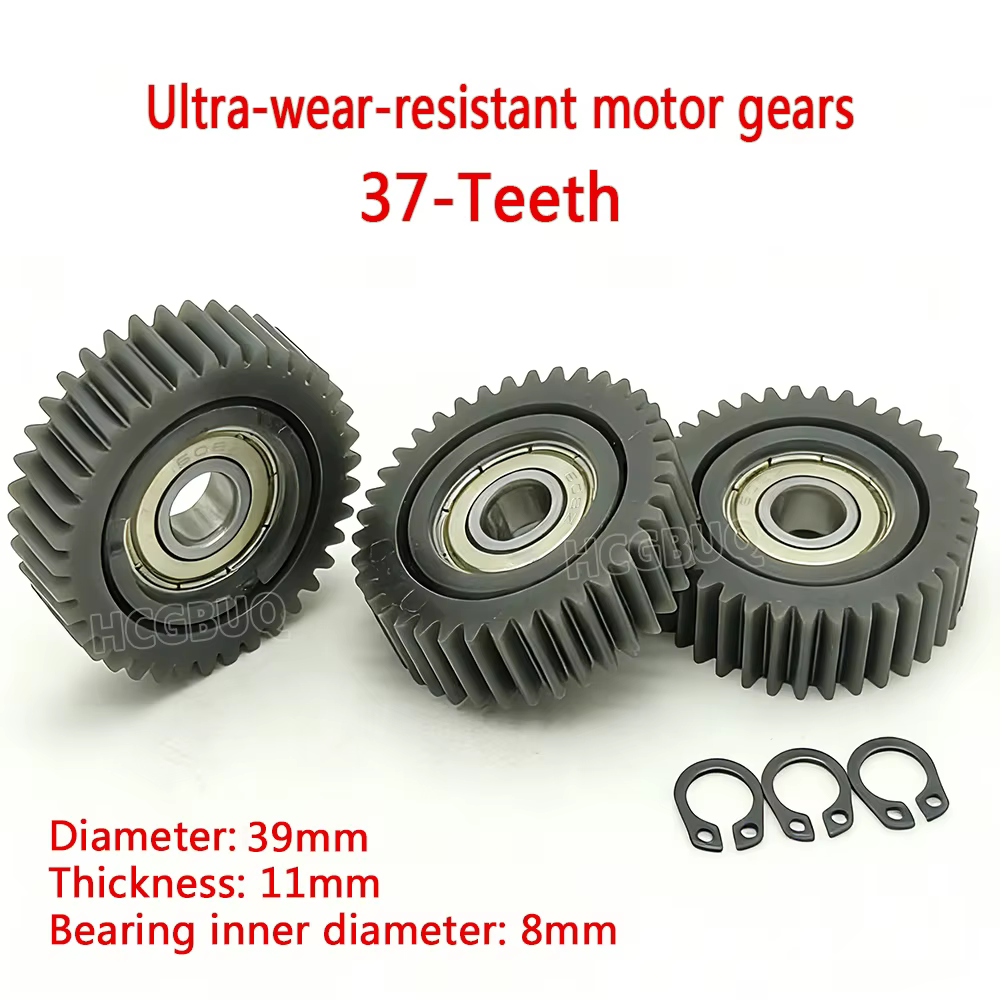 Engrenages planétaires 37T pour vélo électrique 39x11mm avec roulements 608Z pour moteur de moyeu