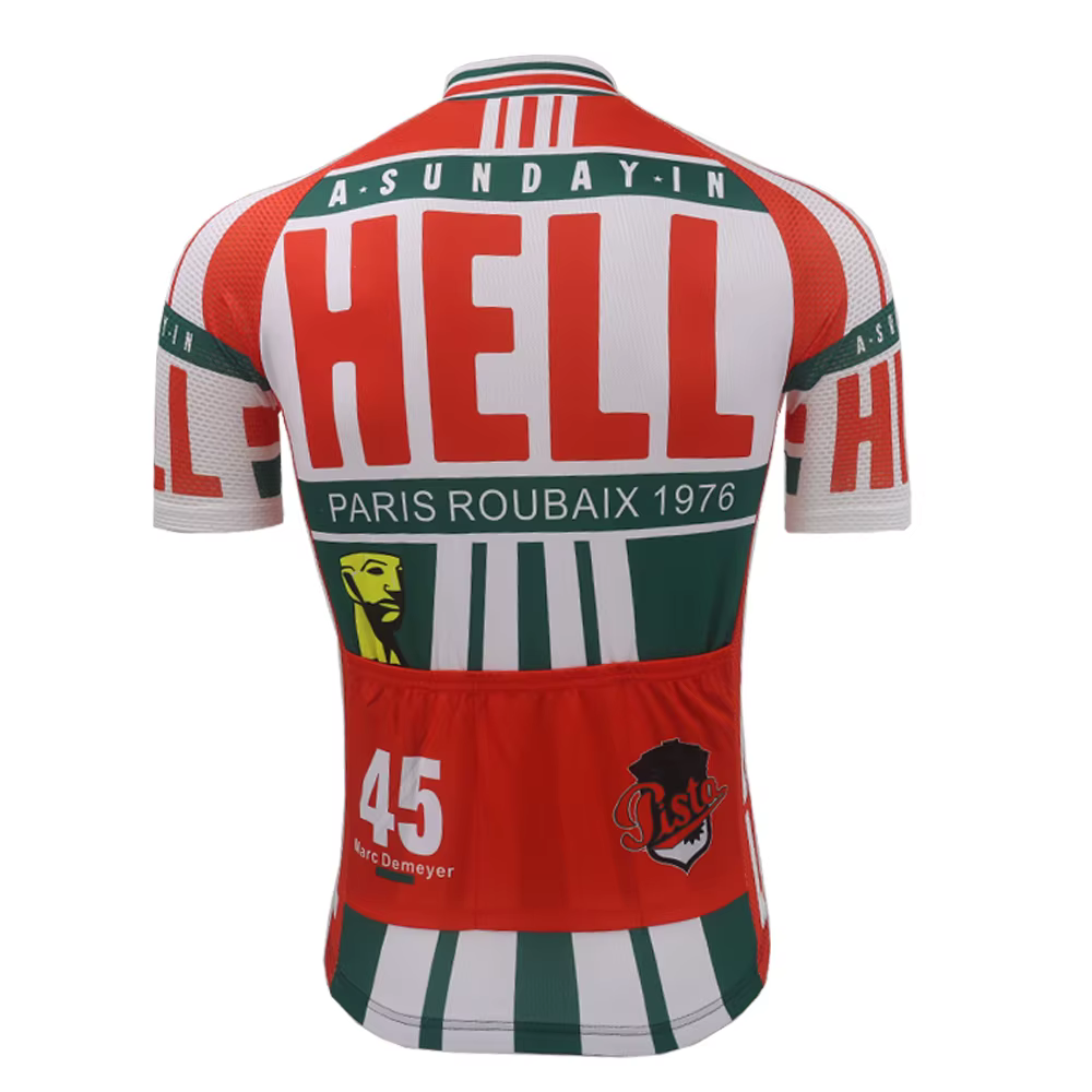 Maillot de cyclisme classique pour hommes