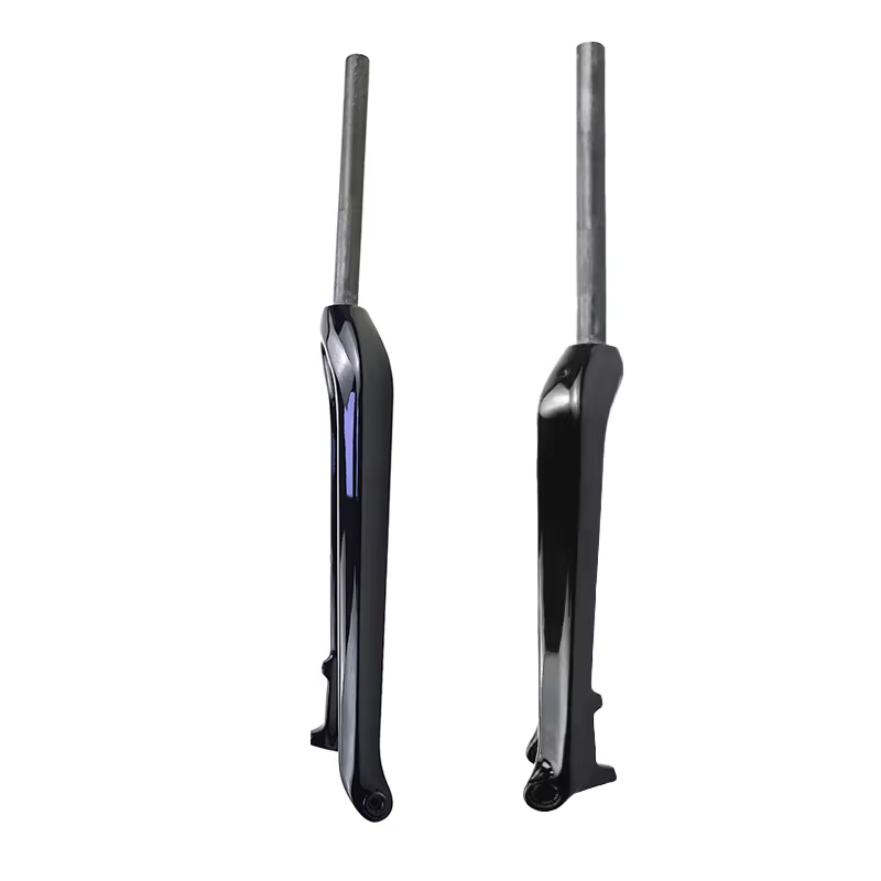 Fourche de vélo VTT FCFB à axe traversant Boost 15*110mm entièrement en fibre de carbone