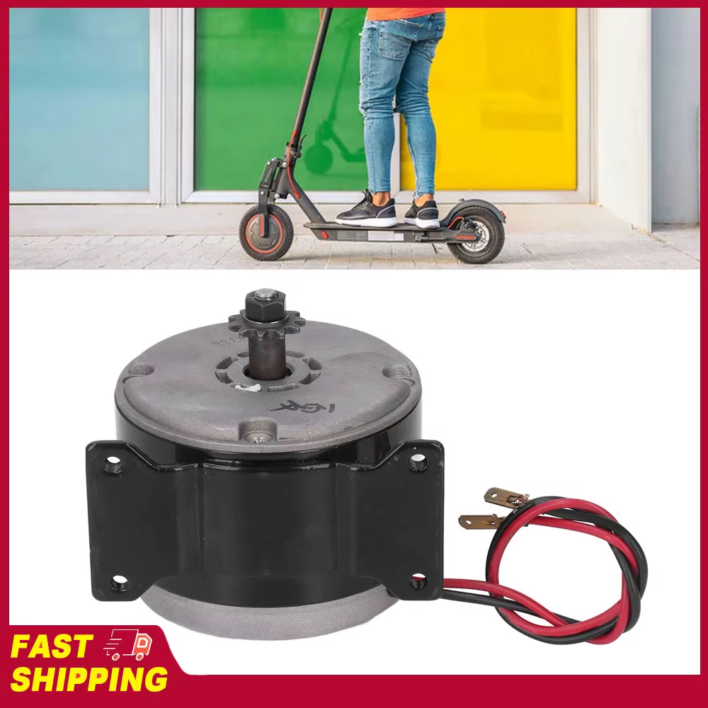 Moteur à balais haute vitesse MY1025 12V 250W 2750 tr/min