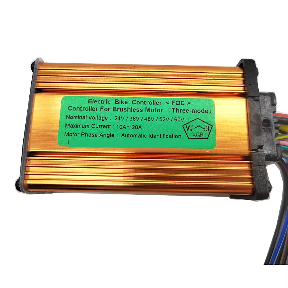 Contrôleur sans balais pour Scooter électrique 24V 36V 48V avec accélérateur à poignée torsadée 250W 350W 12A 13A 15A
