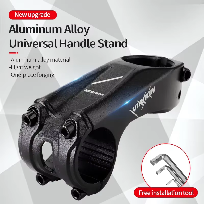 Viaron VTT Guidon Négatif 17 Degrés Hors Route En Alliage D'aluminium Riser 31.8*28.6