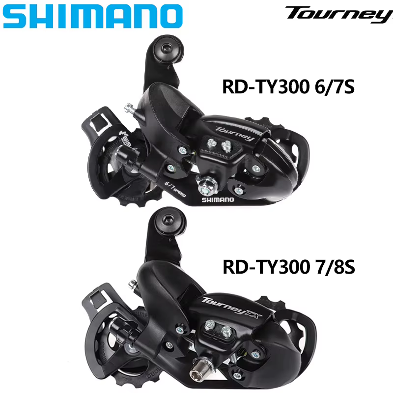 SHIMANO TOURNEY RD-TY300 6S 7 vitesses RD-TX800 7/8