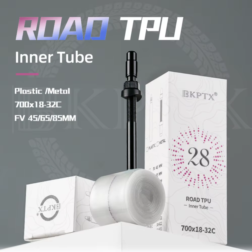 BKPTX 1 pièces 28g vélo ultraléger TPU chambre à air 700X18 25 28 32