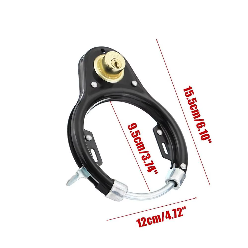 Accessoires de vélo Scooter avec clé antivol cyclisme moto sécurité roue serrure fournitures